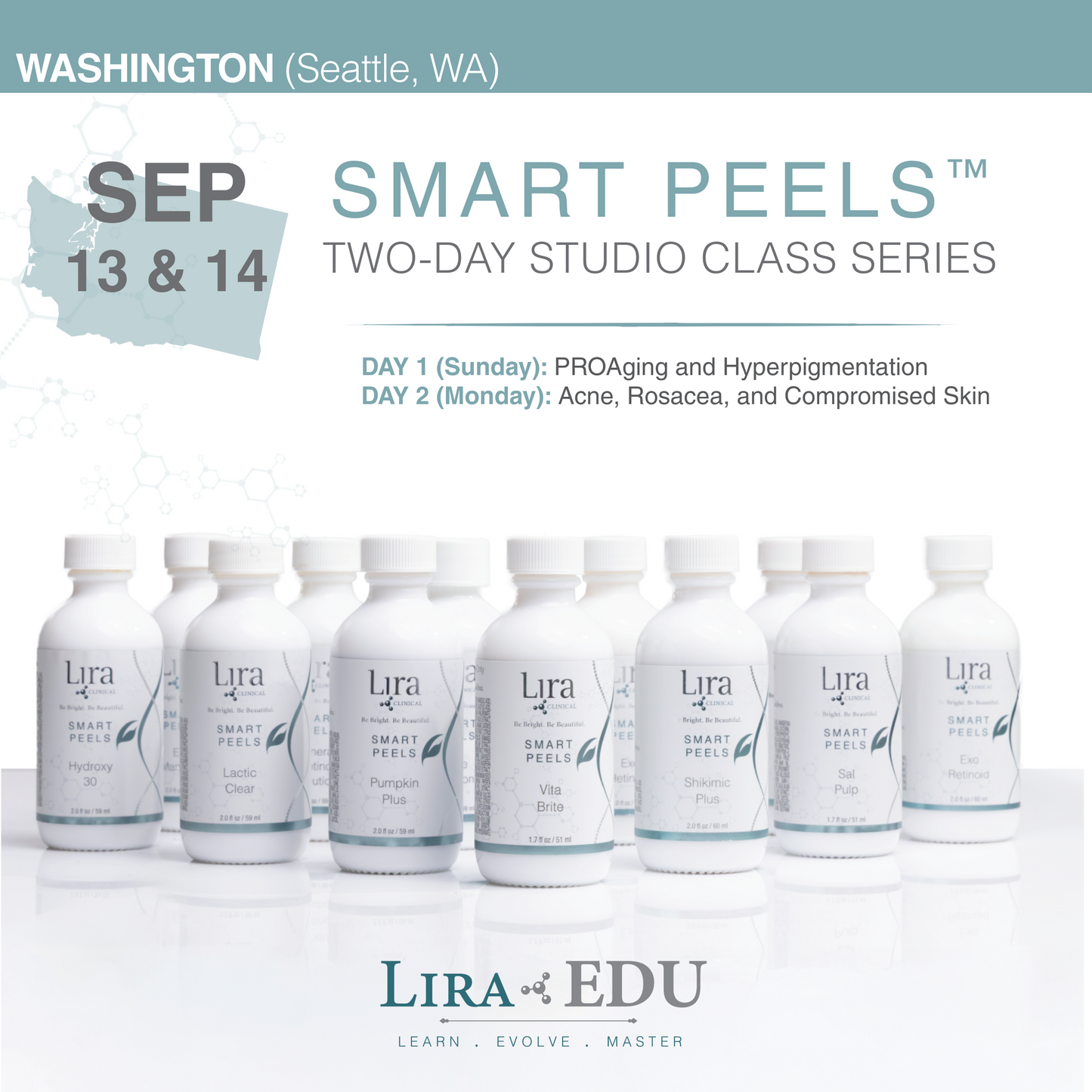 Washington (Seattle): TWO-DAY STUDIO CLASS SERIES (Sept 13-14)