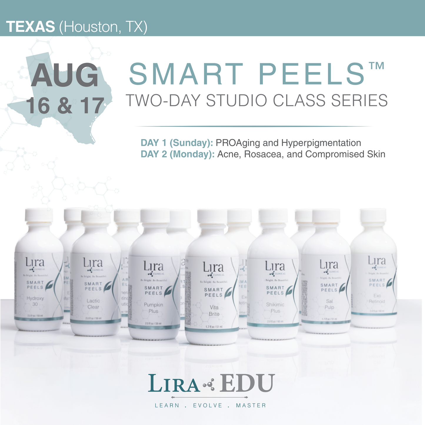 Texas (Houston): TWO-DAY STUDIO CLASS SERIES (Aug 16-17)