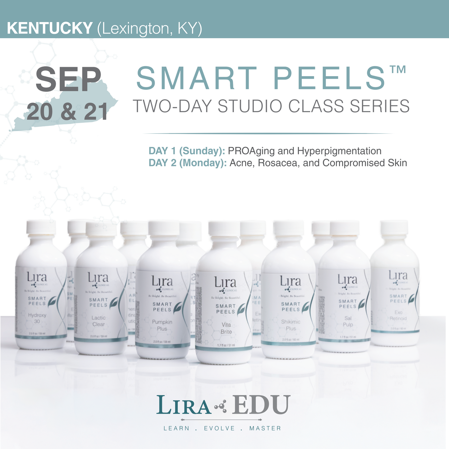 Kentucky (Lexington): TWO-DAY STUDIO CLASS SERIES (Sept 20-21)