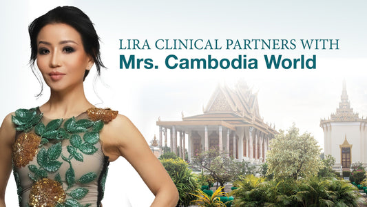 Lira Clinical Partners with Jacqueline Bhagavan, Mrs. Cambodia World, as Their Skincare Spokesperson