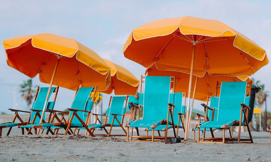 beach chairs