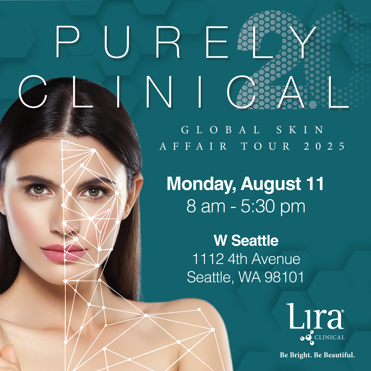 Purely Clinical Seattle August promo