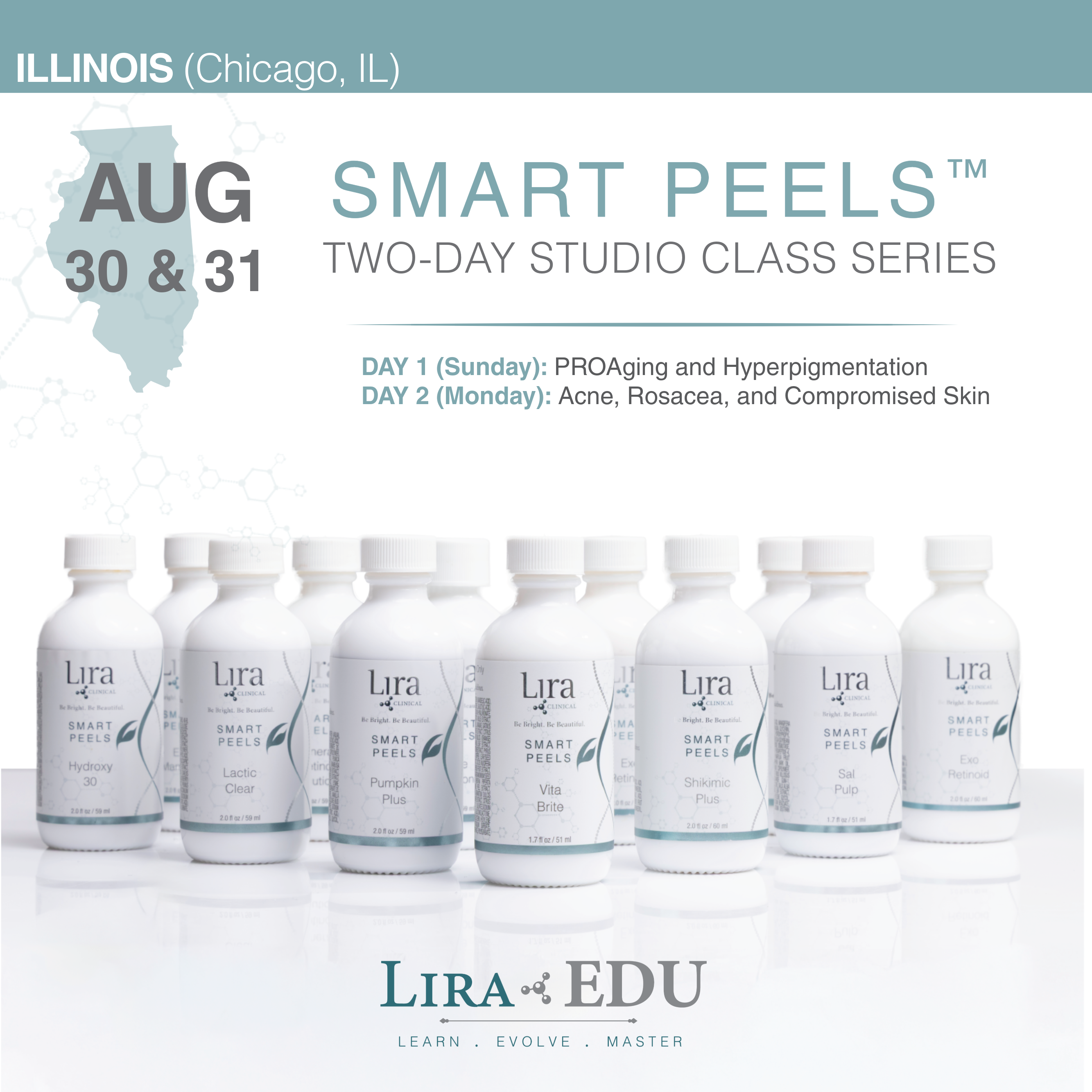 Illinois (Chicago): TWO-DAY STUDIO CLASS SERIES (Aug 30-31)