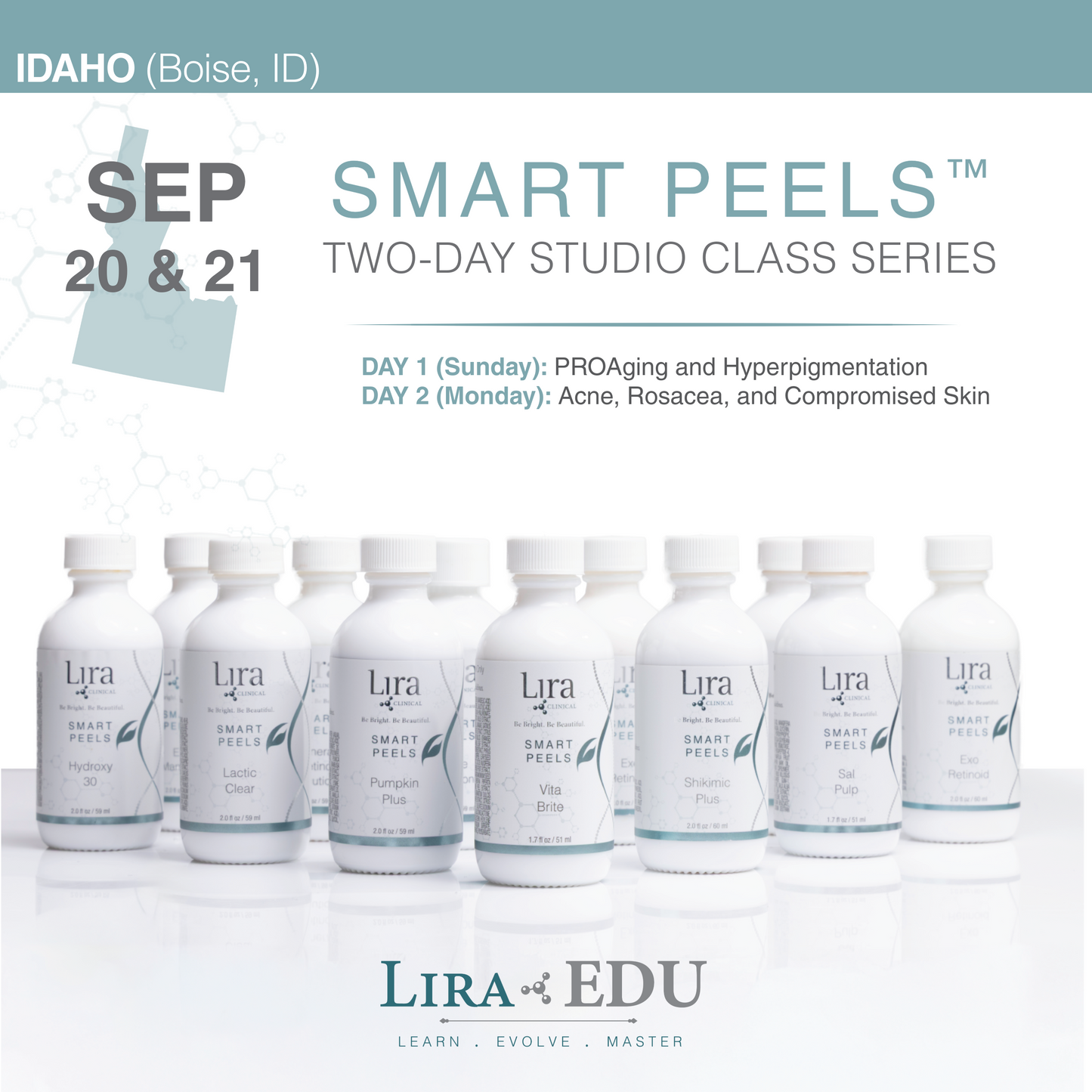 Idaho (Boise) TWO-DAY STUDIO CLASS SERIES (Sept 20-21)