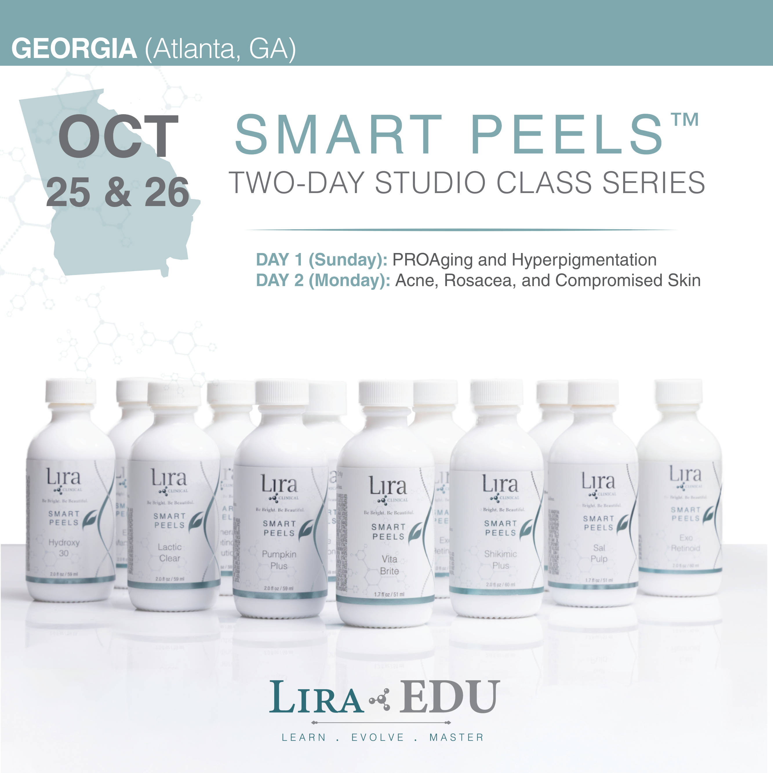 Georgia (Atlanta): TWO-DAY STUDIO CLASS SERIES (Oct 25-26)