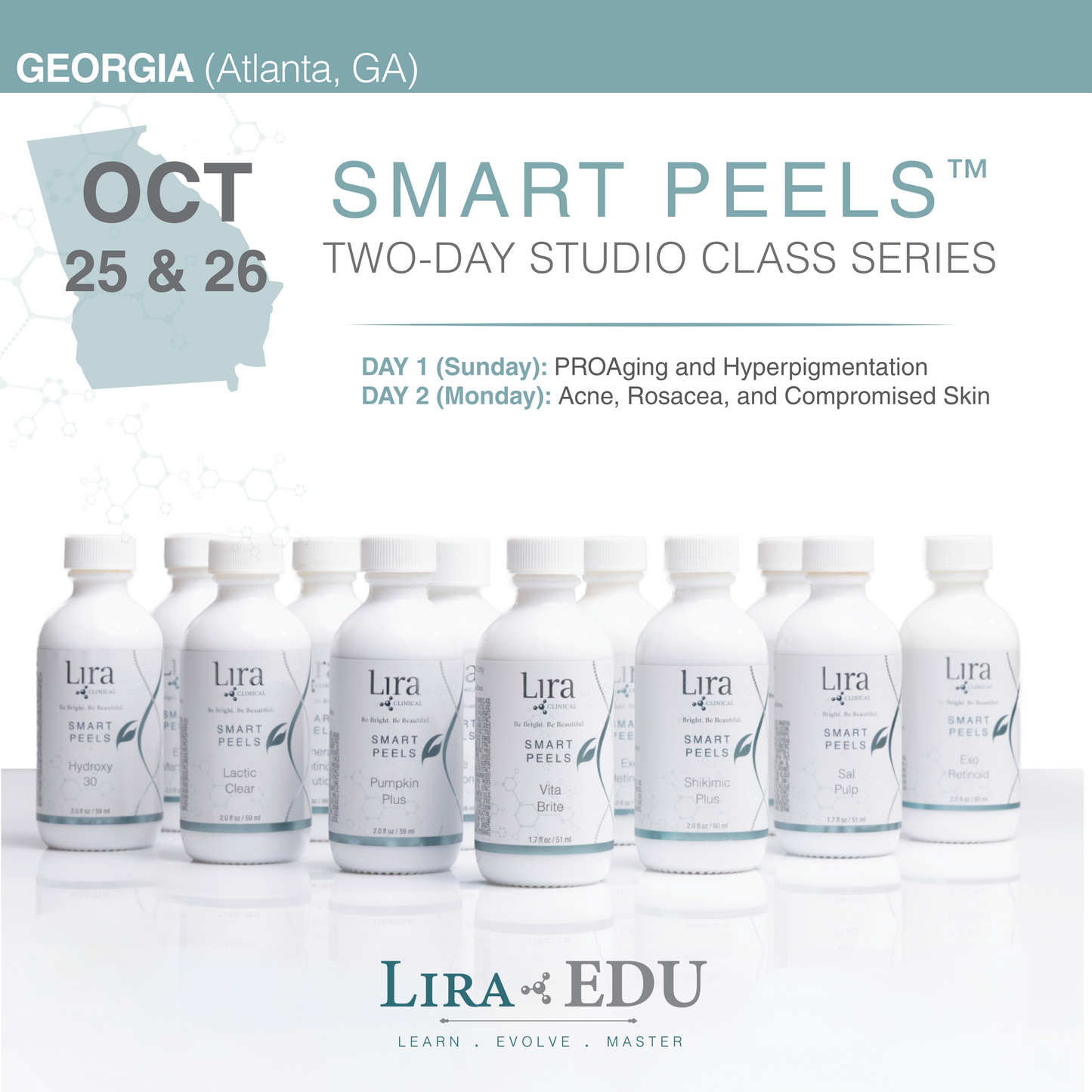 Georgia (Atlanta): TWO-DAY STUDIO CLASS SERIES (Oct 25-26)