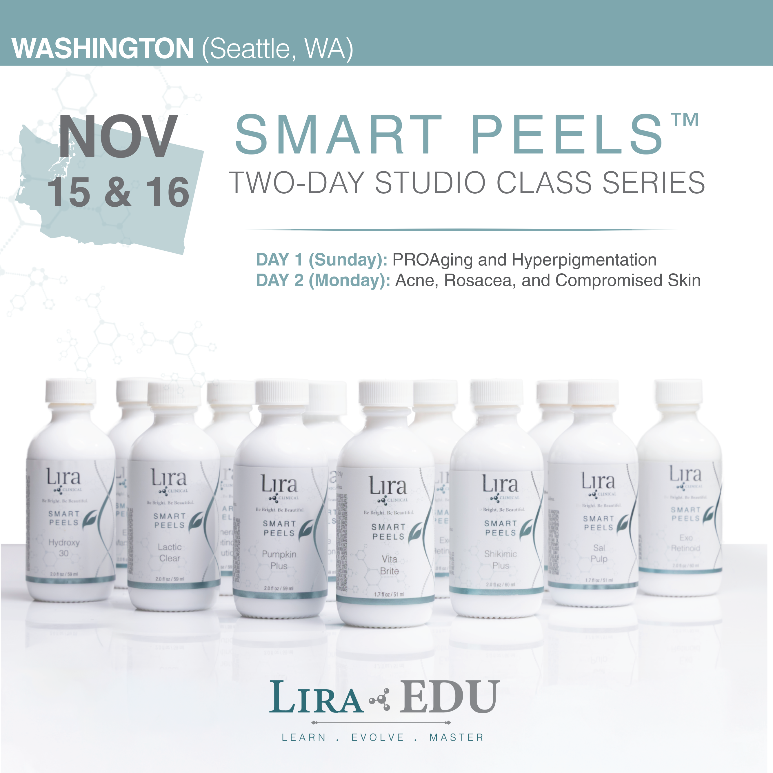 Washington (Seattle): TWO-DAY STUDIO CLASS SERIES (Nov 15-16)