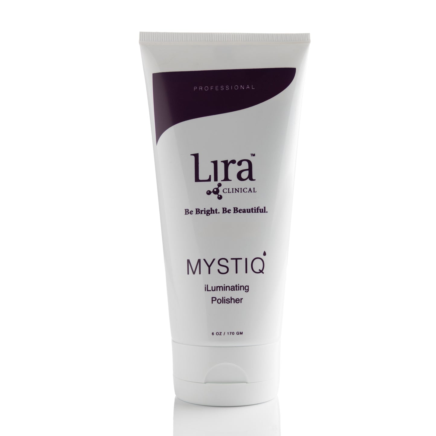 6 oz White tube with white lid pro MYSTIQ iLuminating Polisher