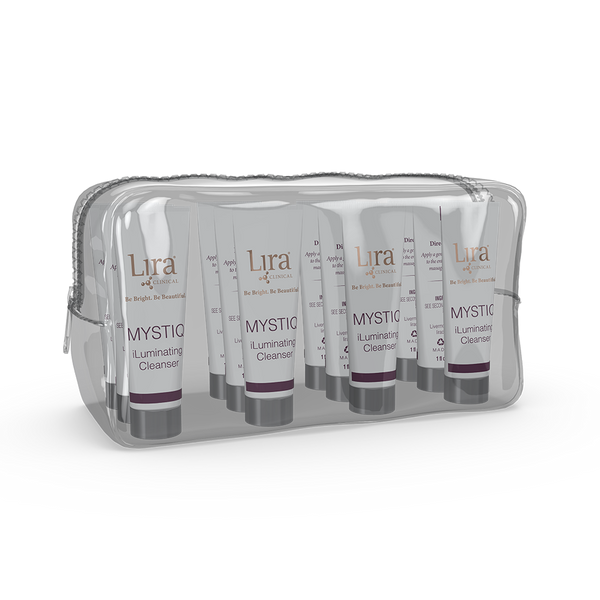 MYSTIQ iLuminating Cleanser Travel Size 12 Pack – Lira Clinical