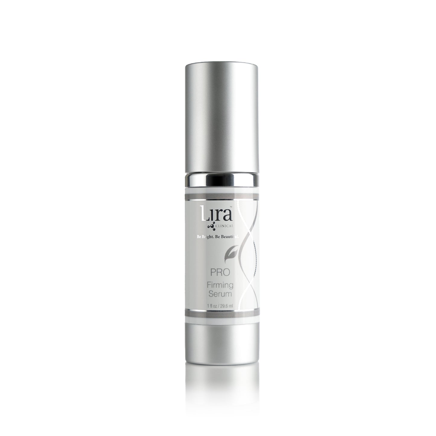 0.5 fl of bottle with matte silver lid and bottom silver DNA PRO Firming Serum